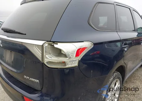 2014 Mitsubishi Outlander Se z USA, uszkodzony, nr VIN JA4AD3A35EZ017621